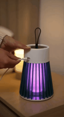 L&aacute;mpara mata mosquitos UV USB